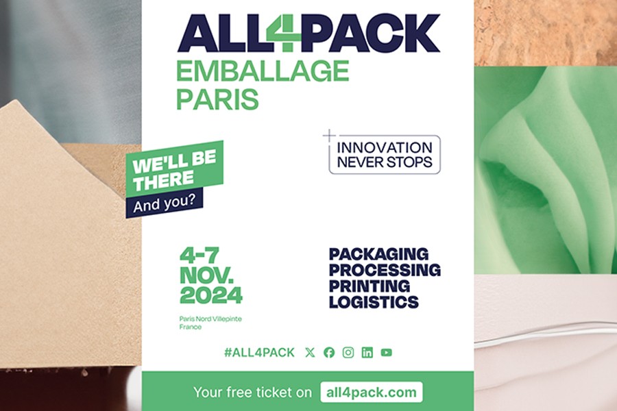 İkon Ambalaj will be at ALL4PACK EMBALLAGE PARIS 2024 Fair on 4-7 November 2024, at Stand 5 J 108.