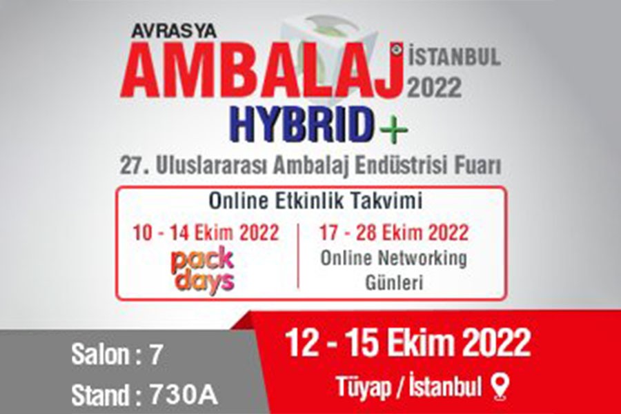 İkon Ambalaj is at Eurasia Packaging Istanbul Fair 2022